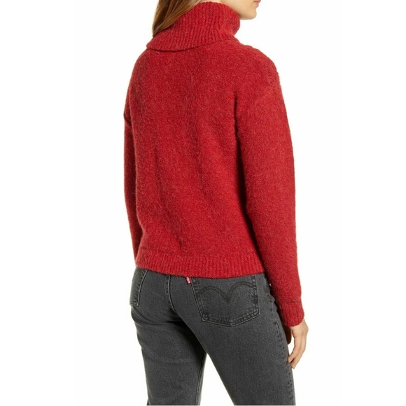 •NWT• BP Red Turtleneck Sweater - Picture 2 of 9